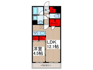 Ｓ－ＲＥＳＩＤＥＮＣＥ北戸田の物件間取画像